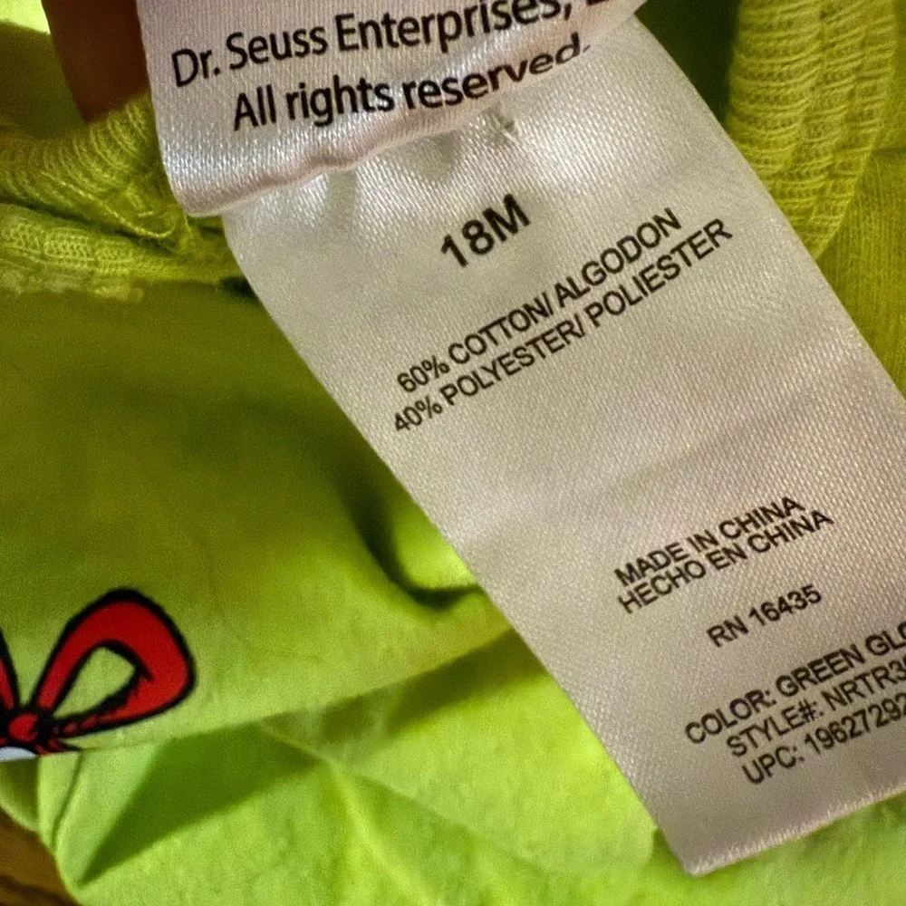 The Grinch Christmas Romper